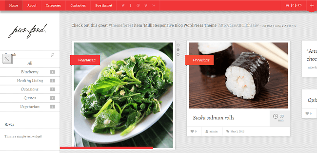 Pico - Food & Lifestyle Blog - theme WordPress culinaire