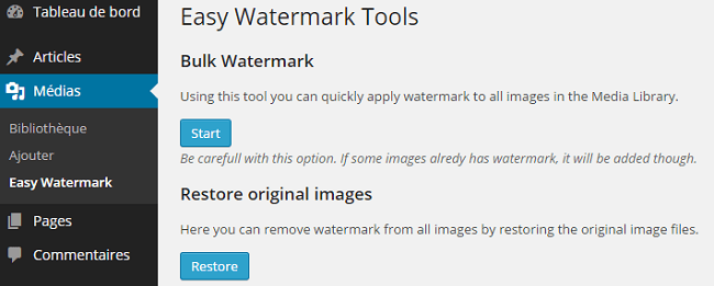 Easy Watermark Tools