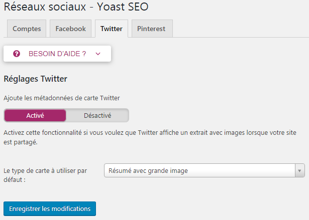 Comment configurer Twitter avec Yoast SEO